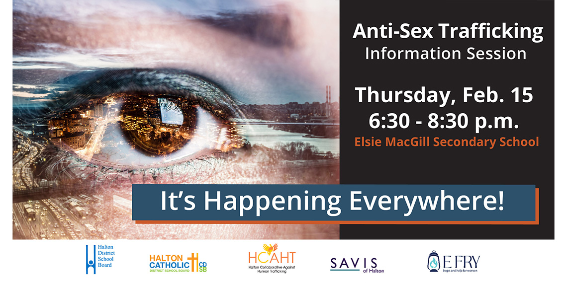 Youre Invited To An Anti Sex Trafficking Information Session Halton 8545